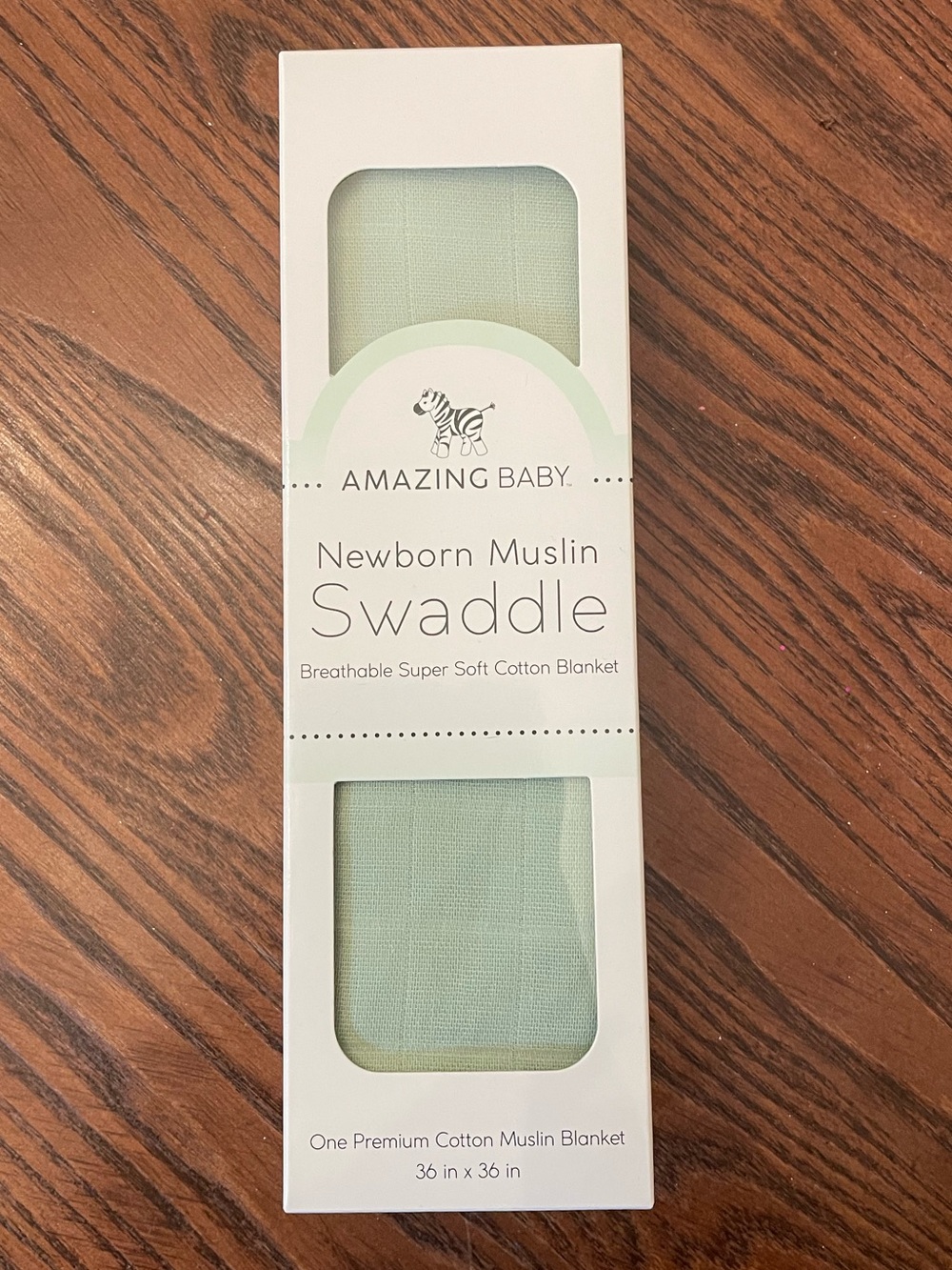 Newborn muslin swaddle